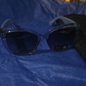 Guess Translucent Blue Sunglasses